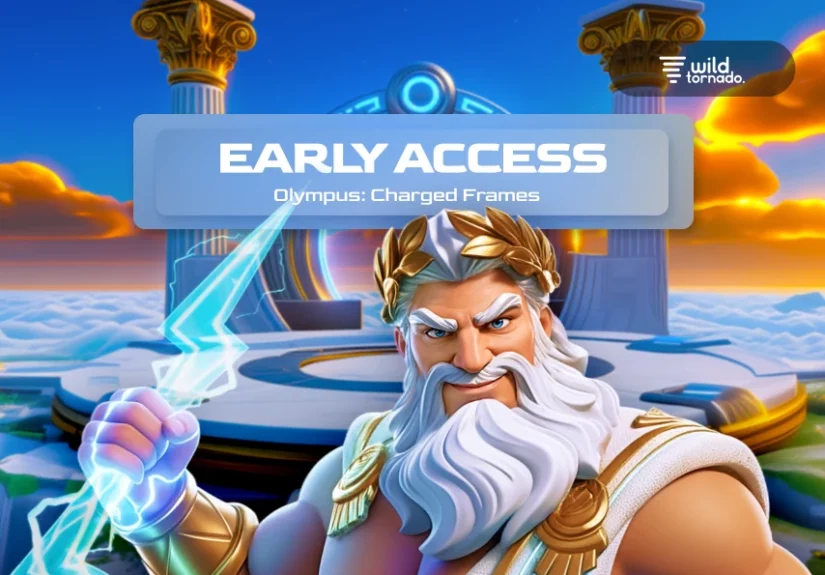 Olympus: Charged Frames slot game by Clawbuster available at WildTornado