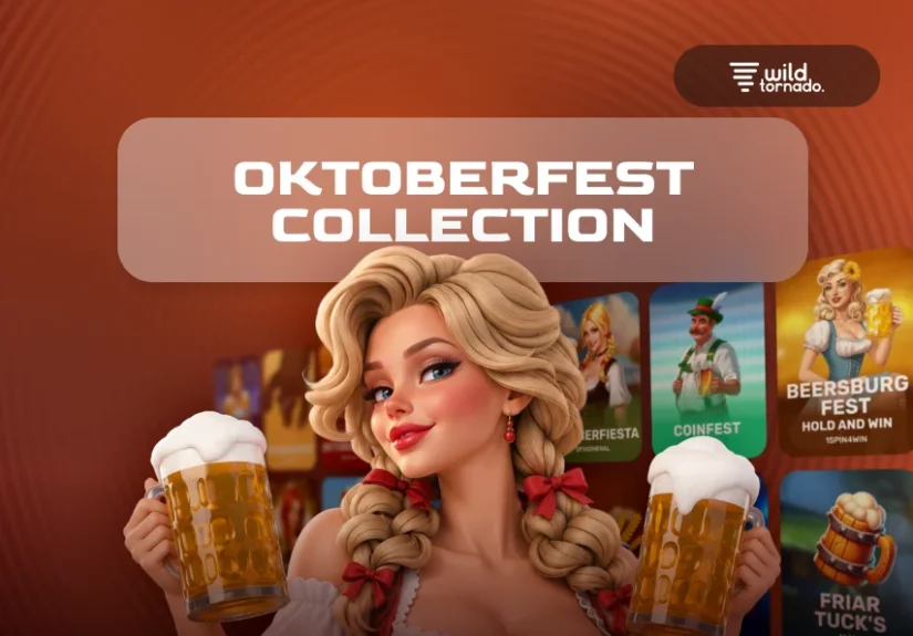 WildTornado Oktoberfest collection featuring festive online casino games and seasonal slot experiences