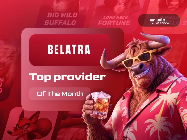 Belatra Provider of the Month September at WildTornado online casino