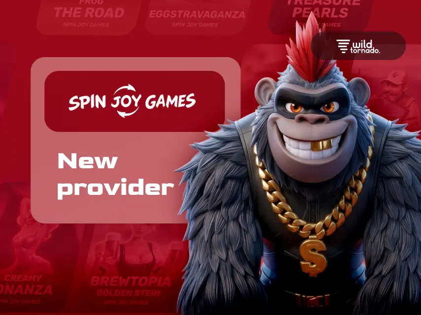 Spin Joy Games new online slot provider at WildTornado casino