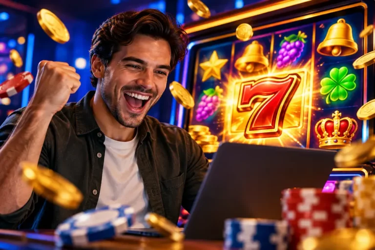 Modern online casino slots featuring unusual reel mechanics, glowing symbols, expanding Wilds, and innovative bonus features.